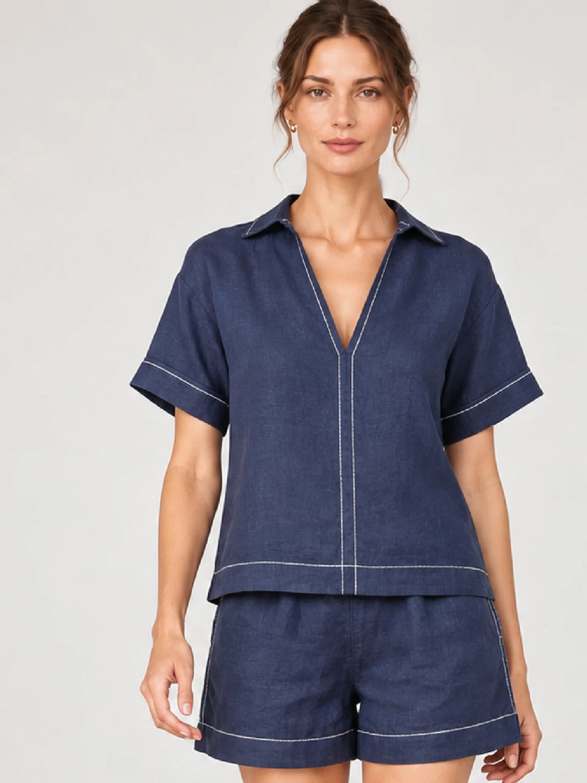 Blusa Hannane Navy
