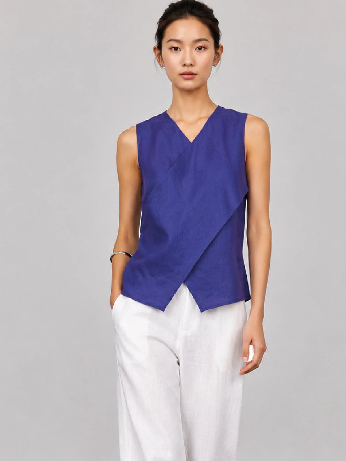 Adalia Blue Blouse