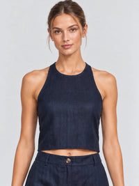 Leonor Blouse Navy