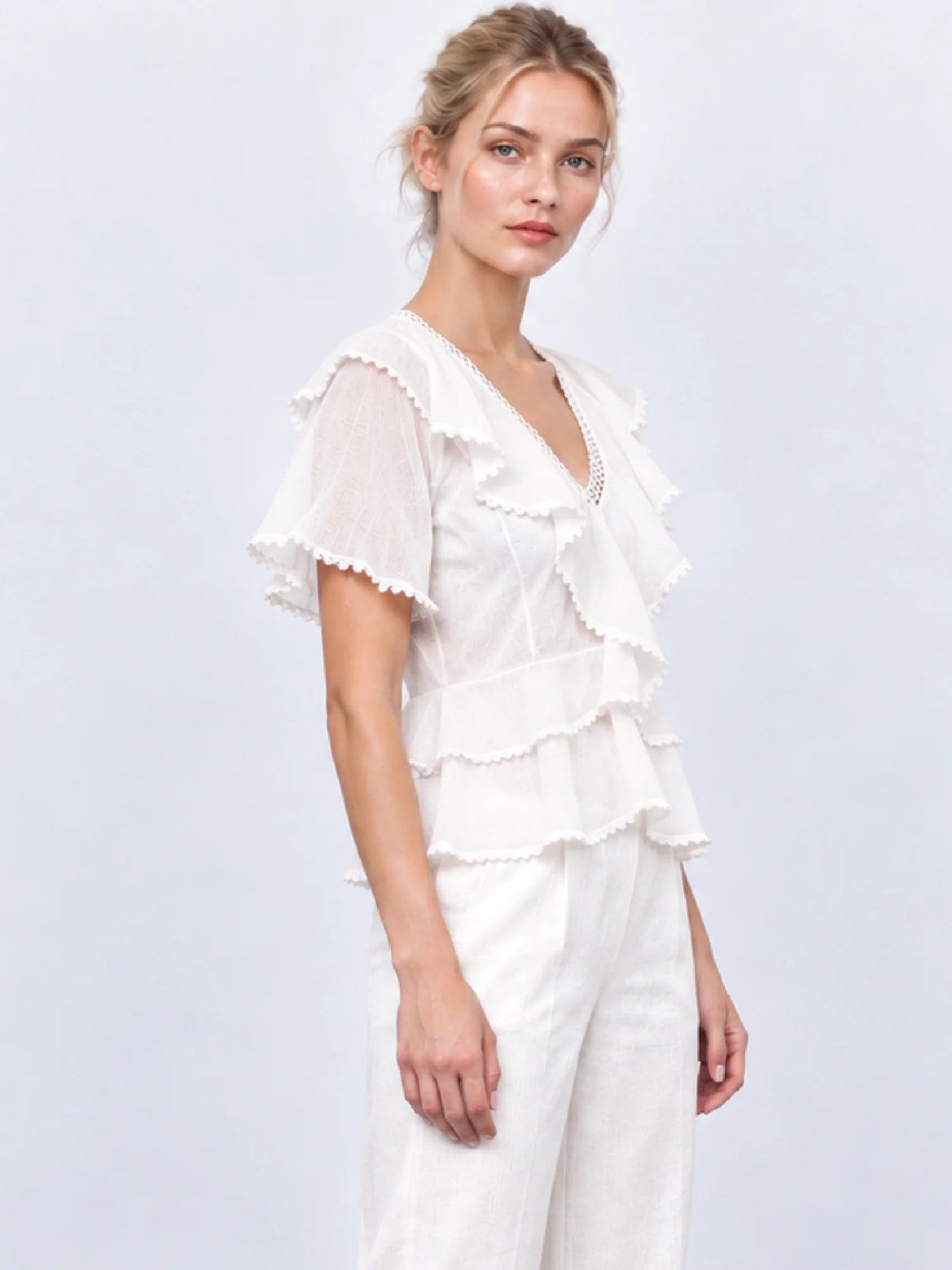 Rivera White Blouse
