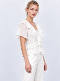 Rivera White Blouse