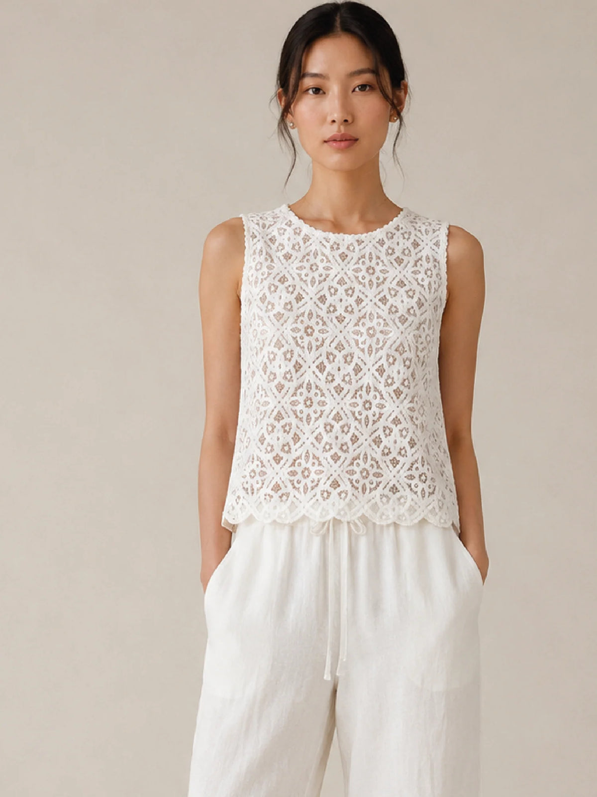 Saver White Blouse