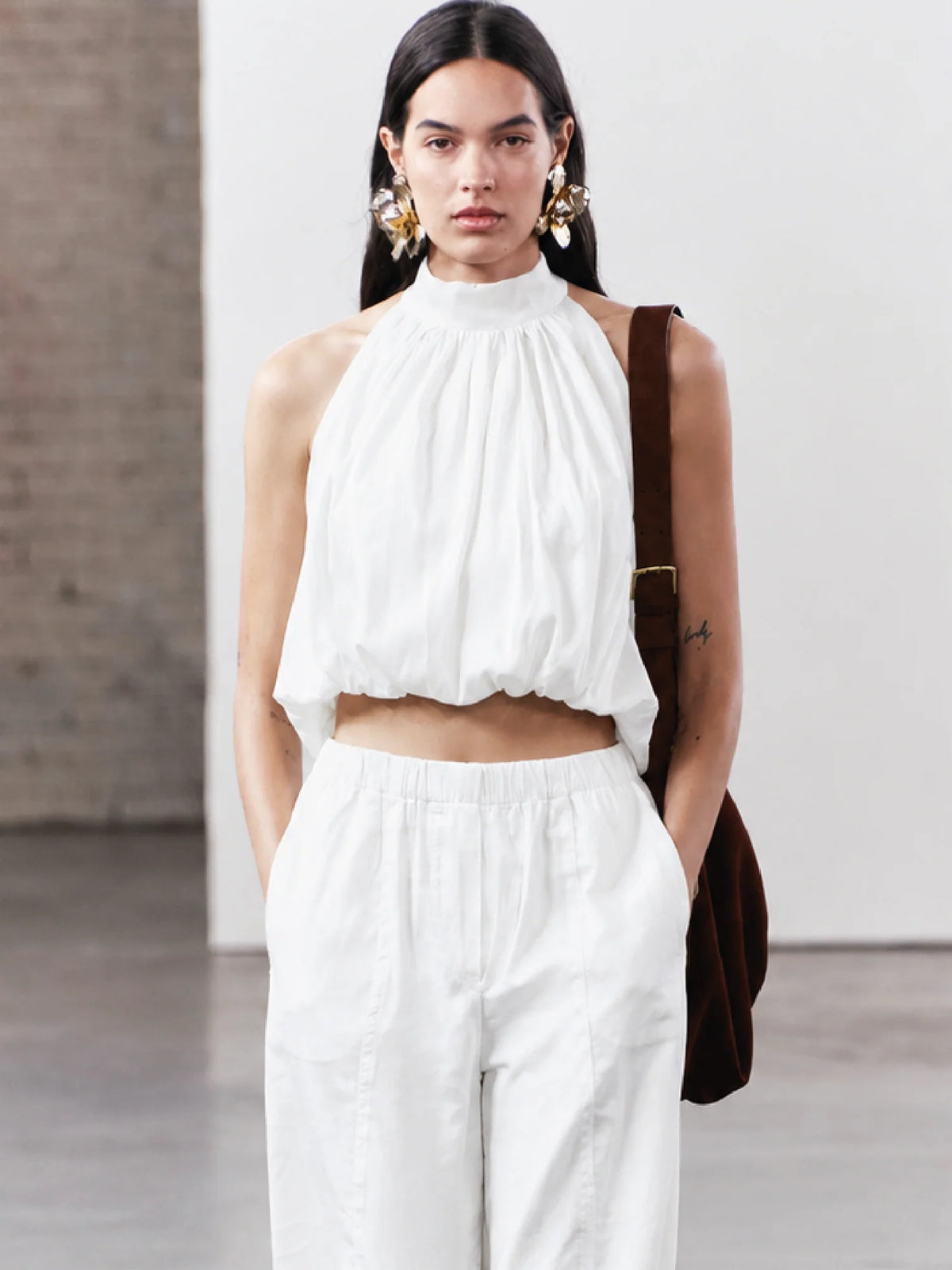 White Syros Blouse