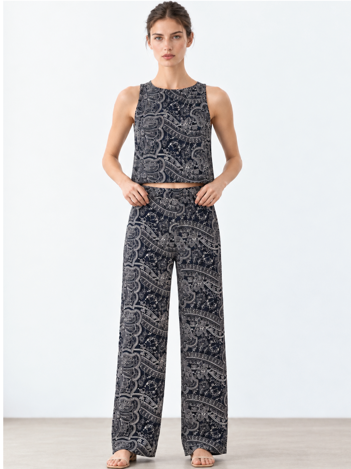 Antoine Navy Pants