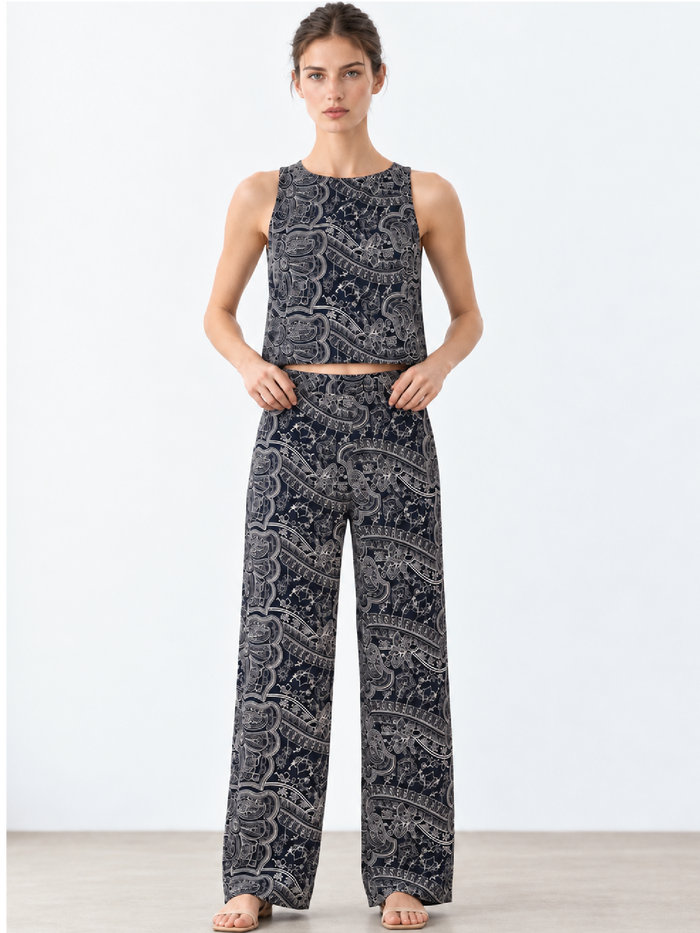 Antoine Navy Pants