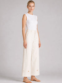Adriano Ivory Pants