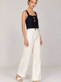 Maura White Pants