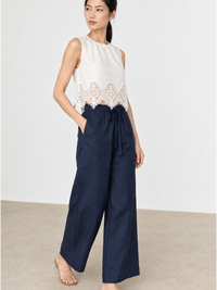 Maura Navy Pants