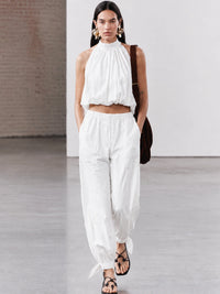 Syros White Pant