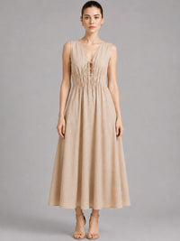 Alcala Nude Maxi Dress