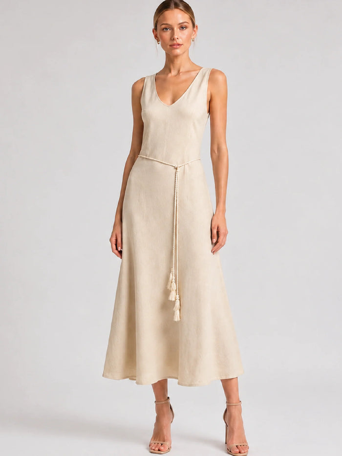Daitana Sand Maxi Dress