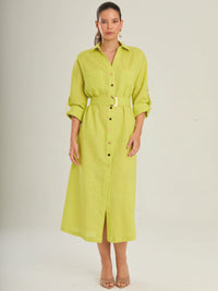 Janna Lime Dress