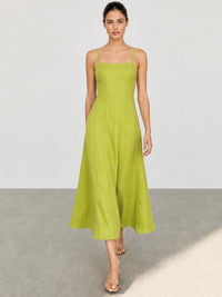 Green Beca Long Dress