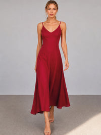 Red Lotus Long Dress