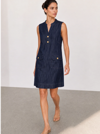 Penaut Indigo Short Dress