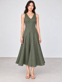 Yume Olive Dress