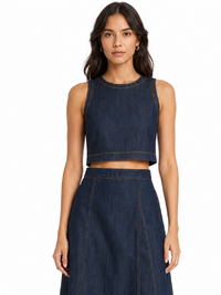 Lucciana Indigo Blouse