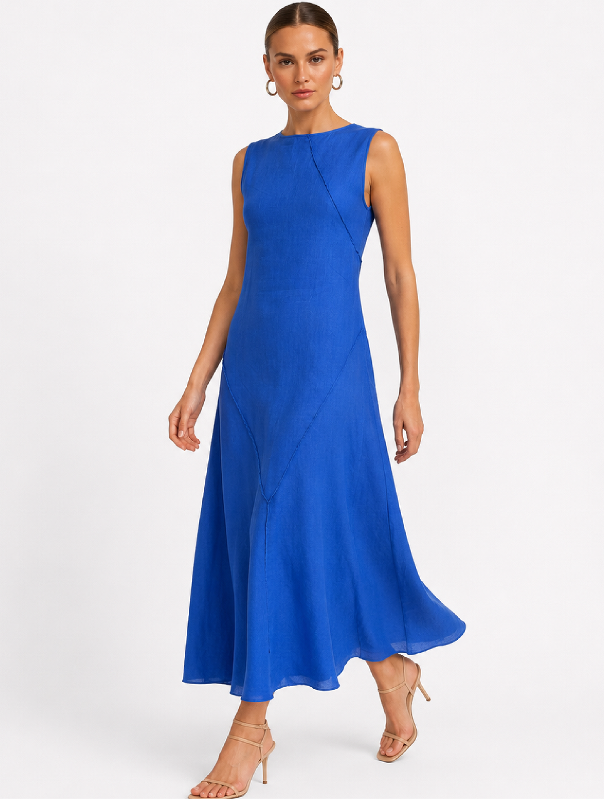 Alanis Blue Long Dress