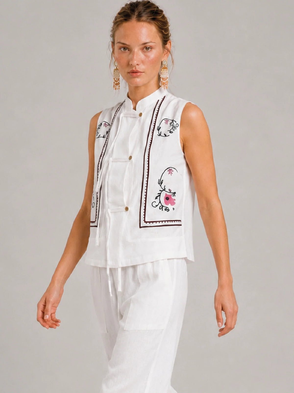 Nerea White Blouse