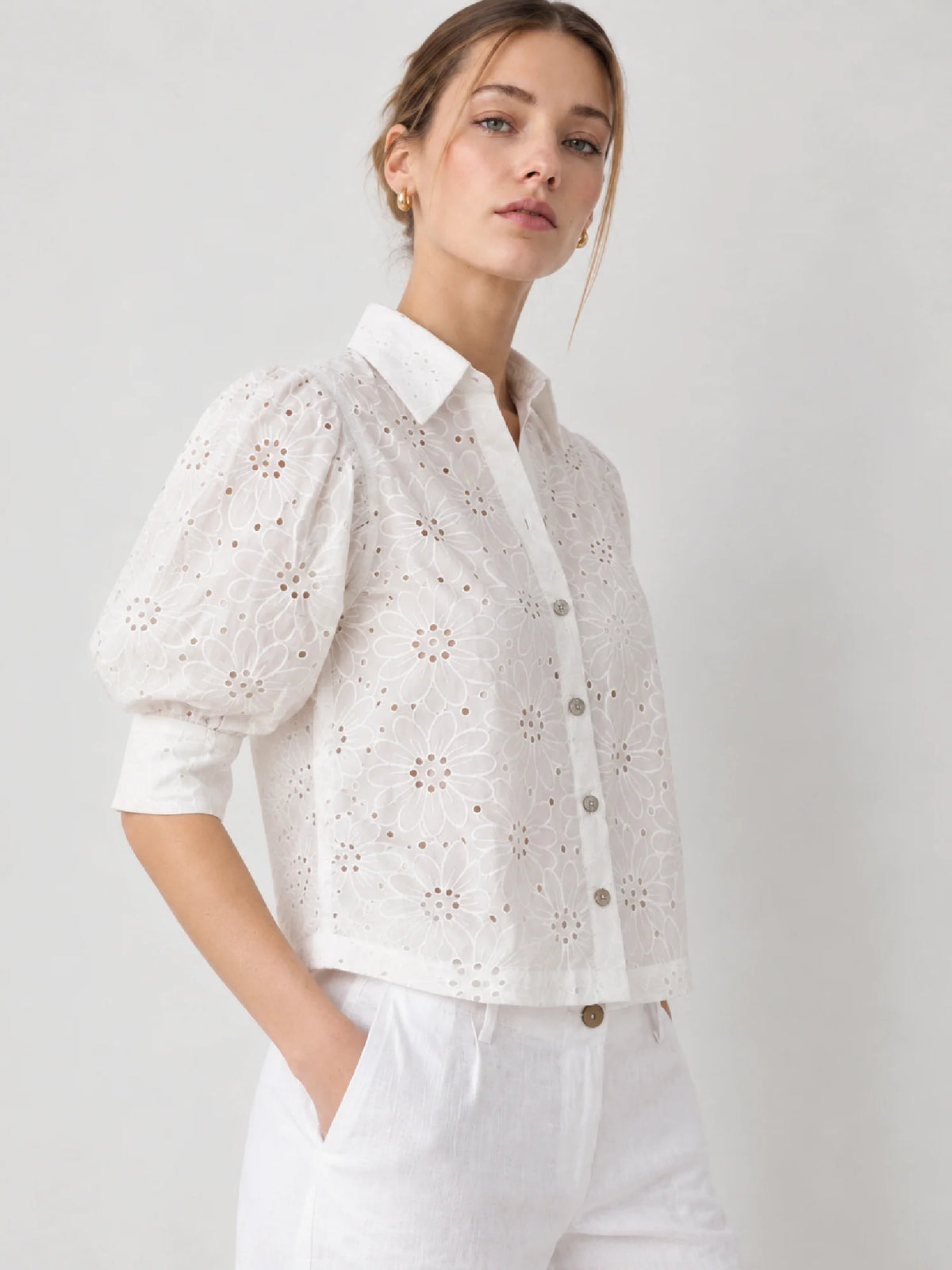 Sofi White Blouse