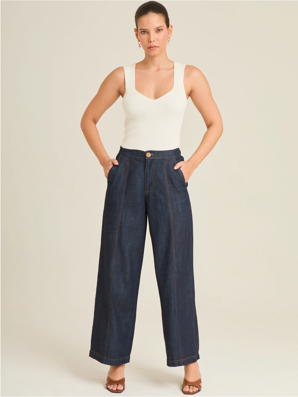 Moscu Indigo Pants