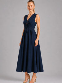 Alcala Navy Maxi Dress