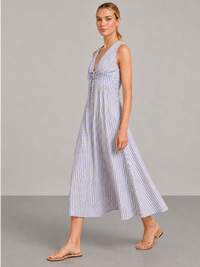 White Evienne Long Dress