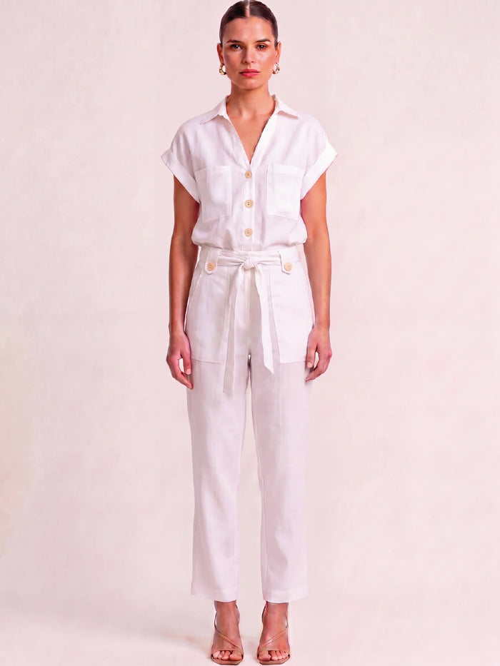 Escandinavo White Pants