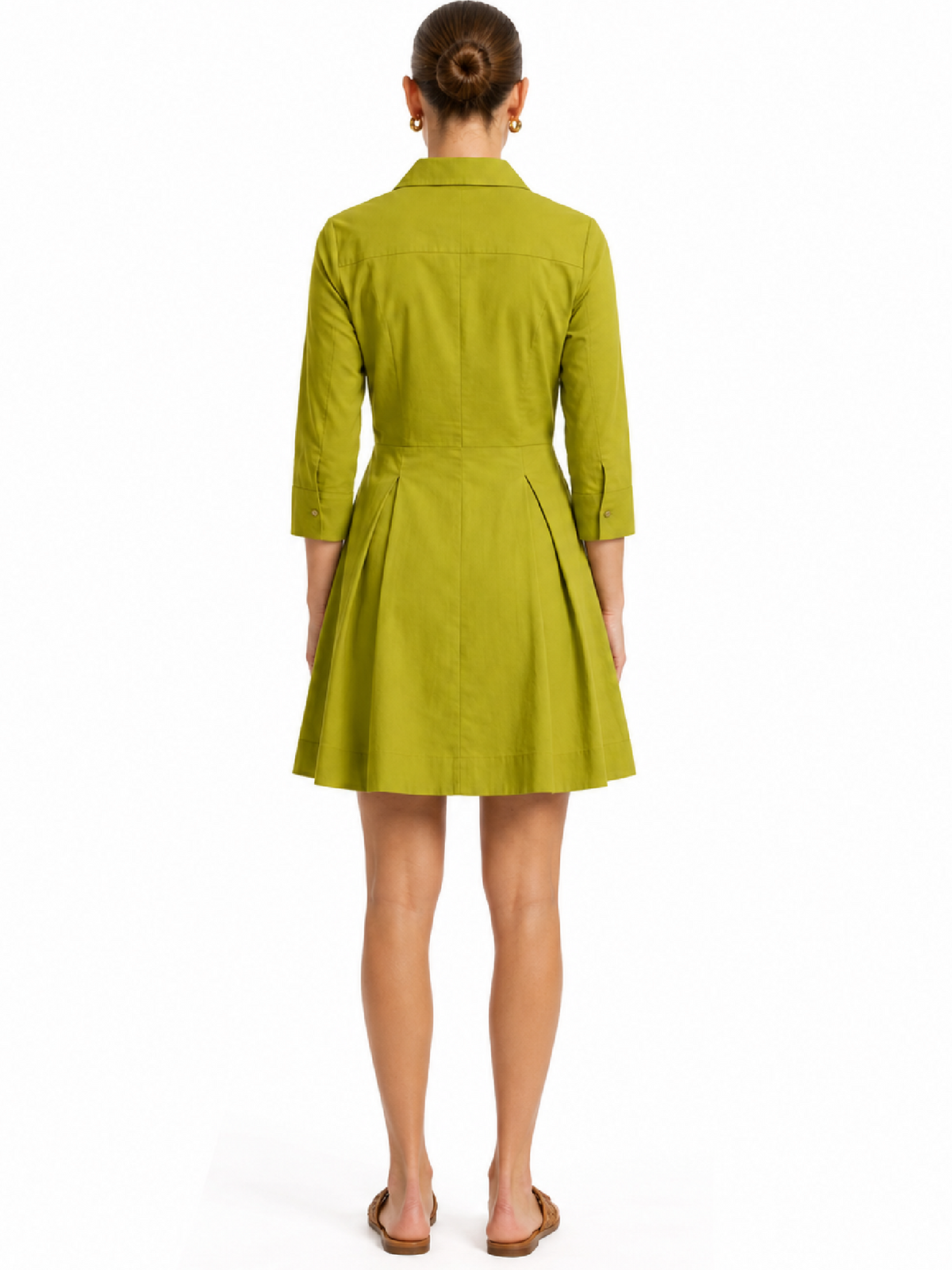 Galena Green Short Dress