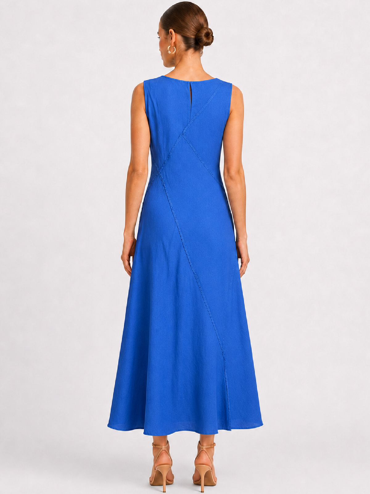 Alanis Blue Long Dress