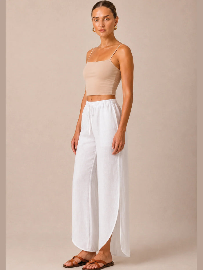 Port Vell White Pants