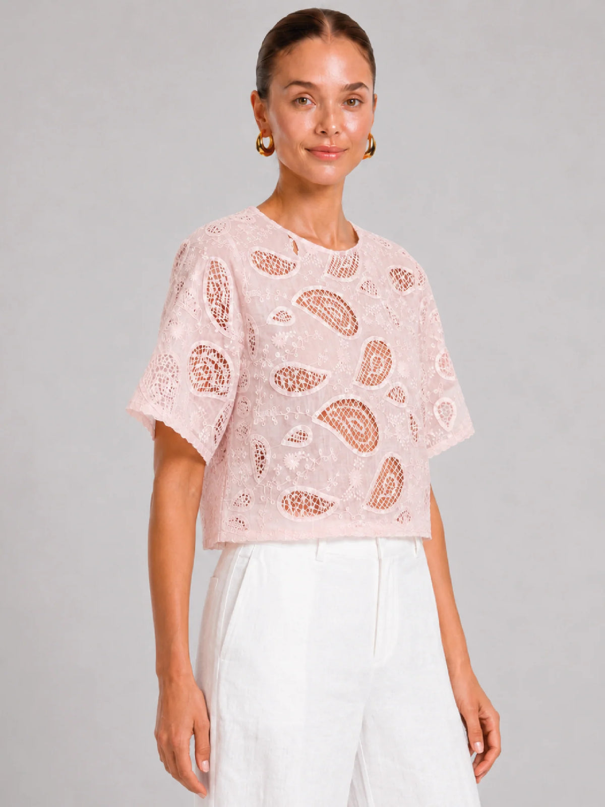 Lievano Pink Blouse