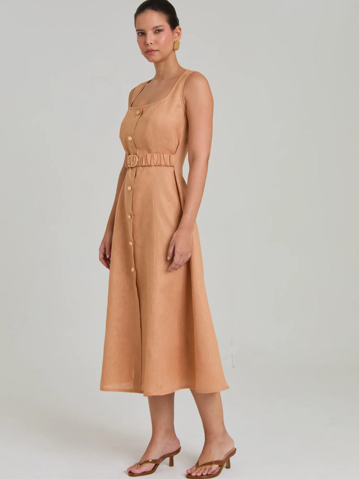 Provence Camel Dress