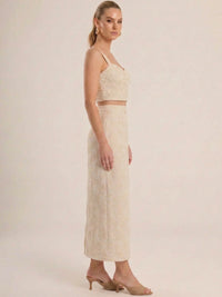 Idalia Ivory Skirt