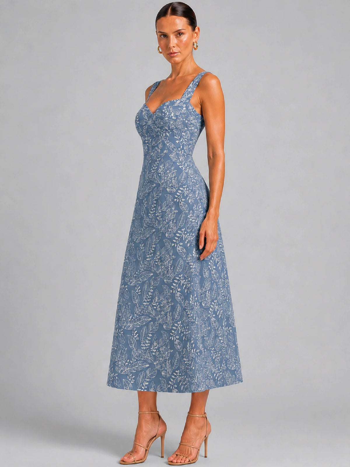 Ashika Blue Maxi Dress