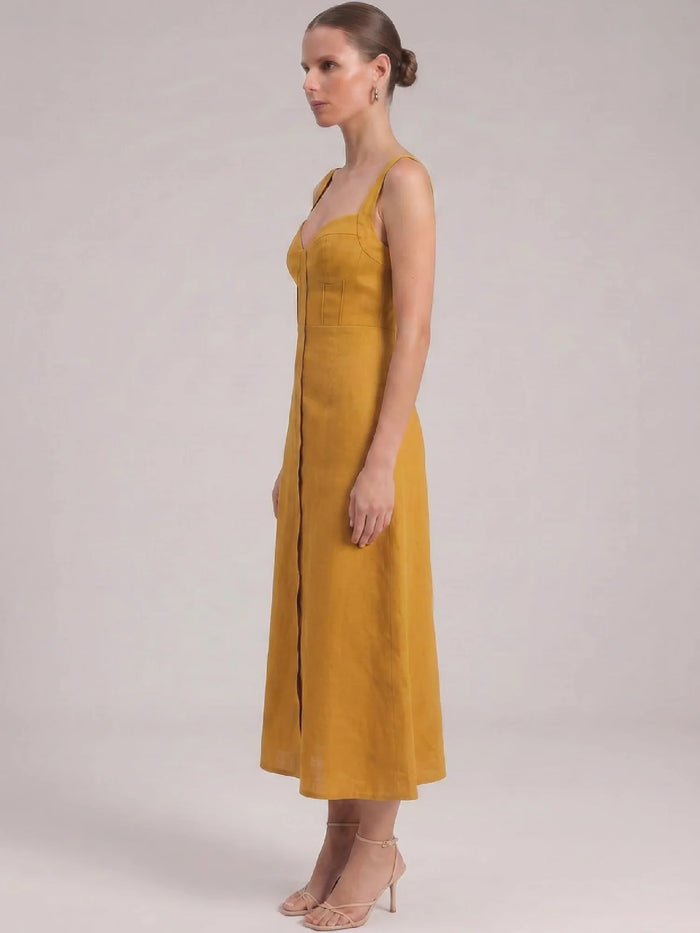 Jaipur Yellow Long Dress