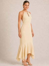 Tajisha Vanilla Maxi Dress
