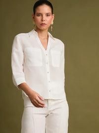 Cautiva White Blouse