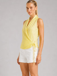 Zaid Yellow Blouse