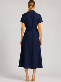 Velarys Navy Maxi Dress