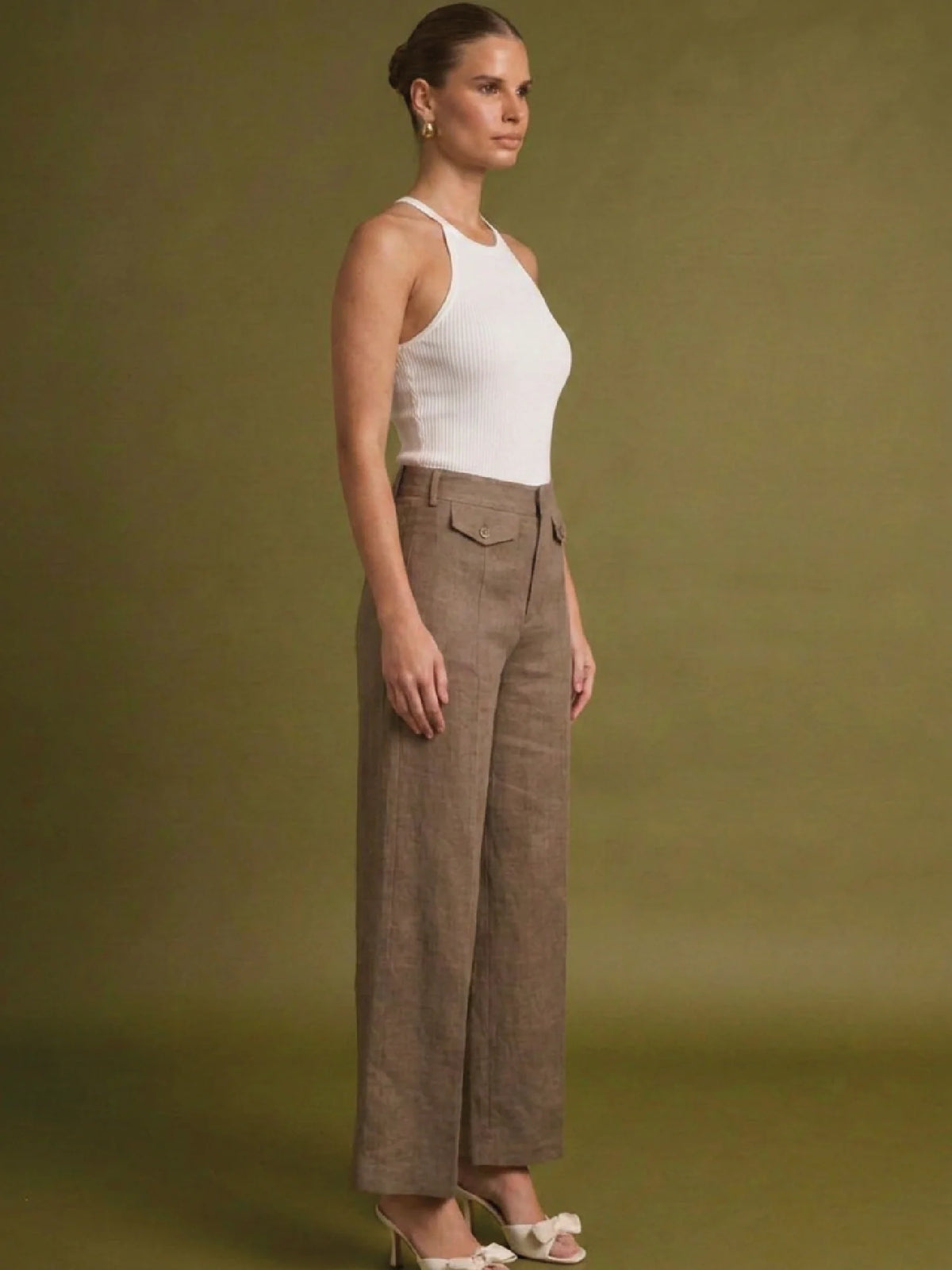 Tunisa Taupe Pants