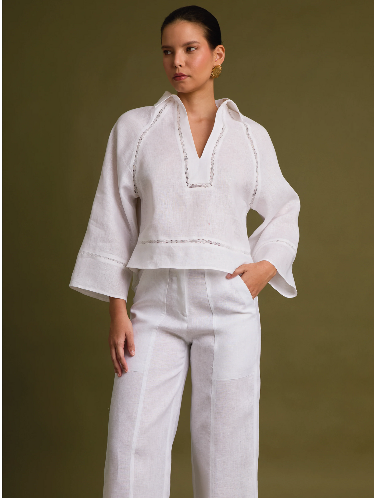 Asmara White Blouse