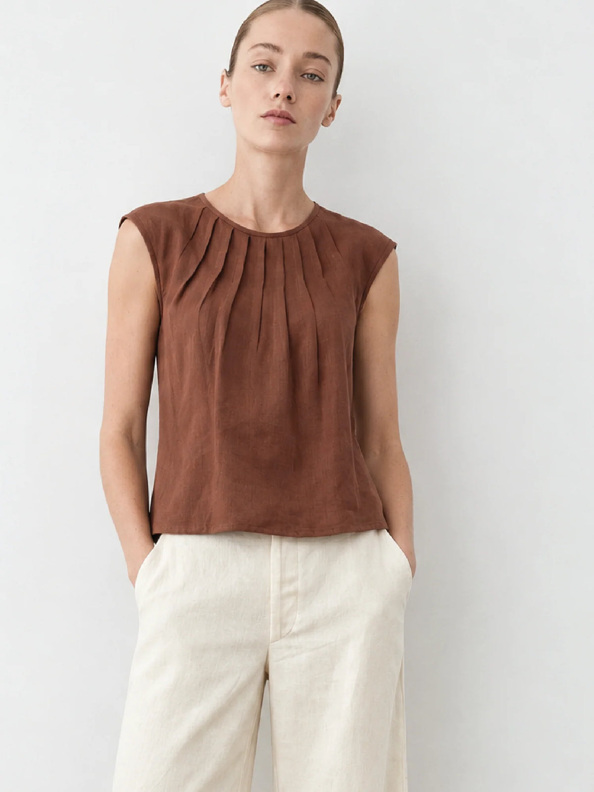 Chocolate Deima Blouse