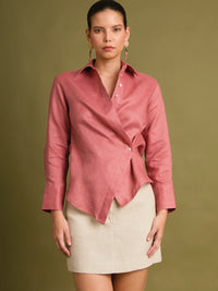 Elvira Baby Coral Blouse
