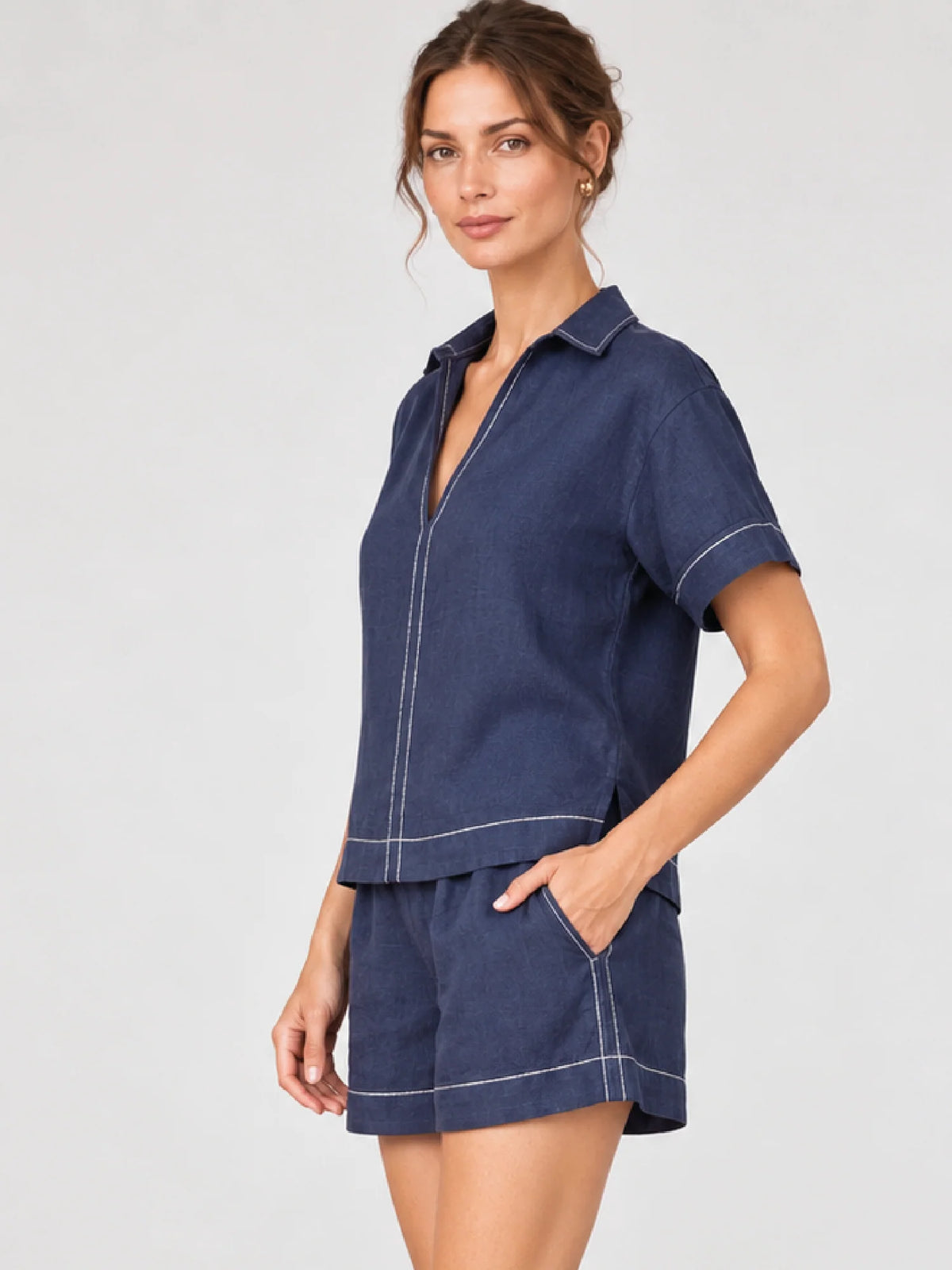 Blusa Hannane Navy