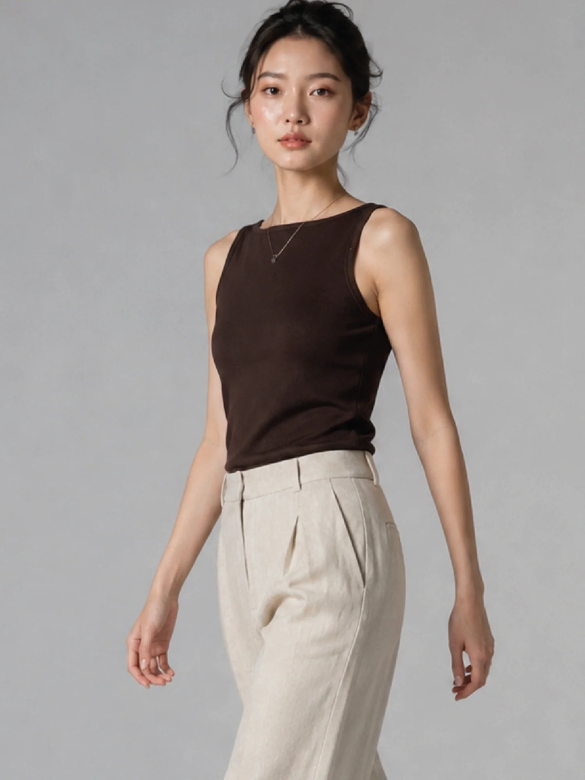 Leila Brown Blouse