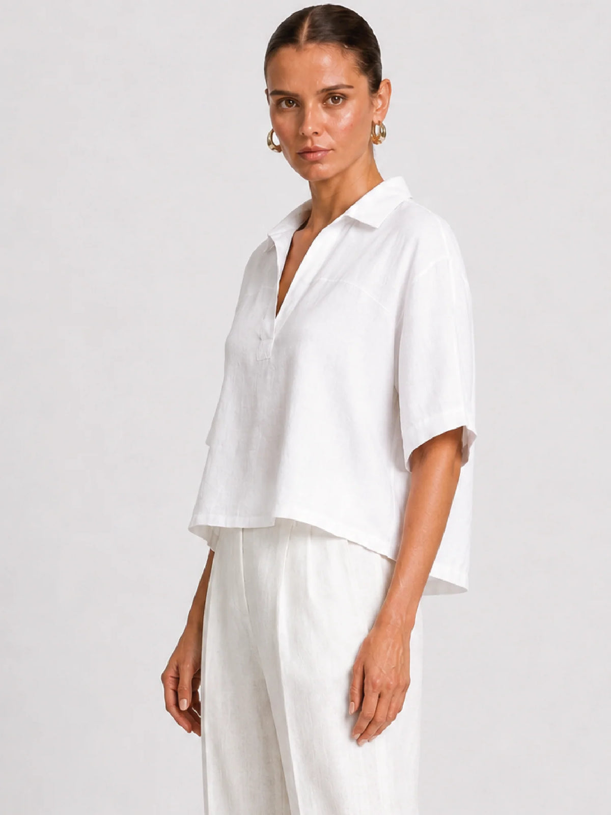 Lidoria White Blouse