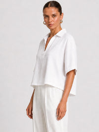 Lidoria White Blouse