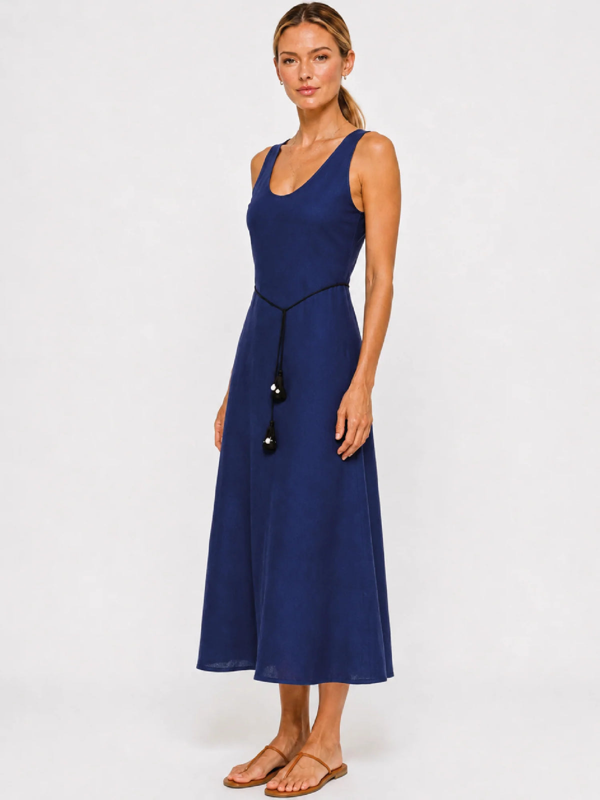 Daitana Navy Maxi Dress