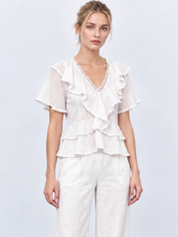 Rivera White Blouse